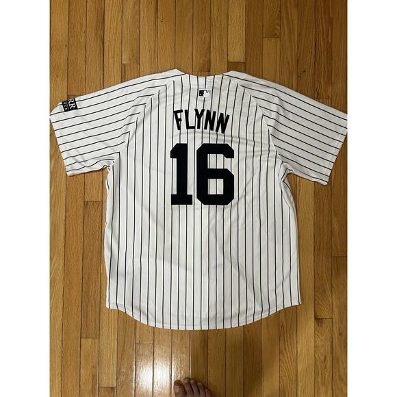Nike Authentic NY New York Yankees MLB Baseball Pinstripe Jersey Men’s Sz: XL - Picture 4 of 11